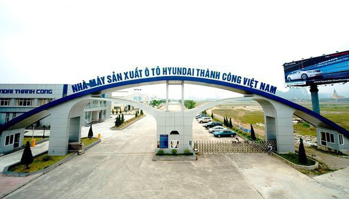 Lắp đặt dây chuyền cầu trục Nhà máy oto Hyudail Thành Công Ninh Bình