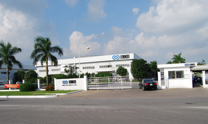 Lắp đặt dây truyền cầu trục, cẩu quay cho Nhà máy ENKEI Nhật Bản sản xuất Vành xe oto lớn nhất Đông Nam Á